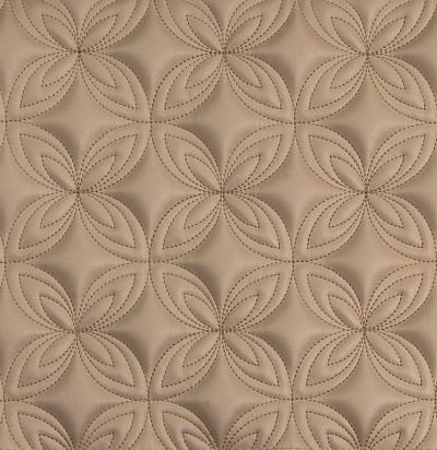 Стеганые обои кофе с молоком дизайн Амулет 10-011-017-20 