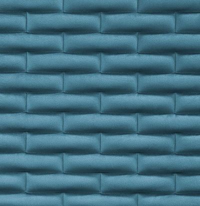 Стеганые обои  серо-голубые дизайн Бамбук вертикальный 20-019-117-27 