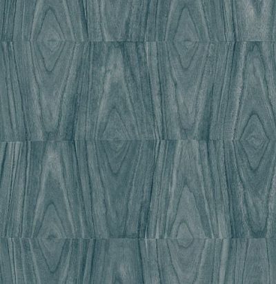 обои синие под дерево 42010 ARTE