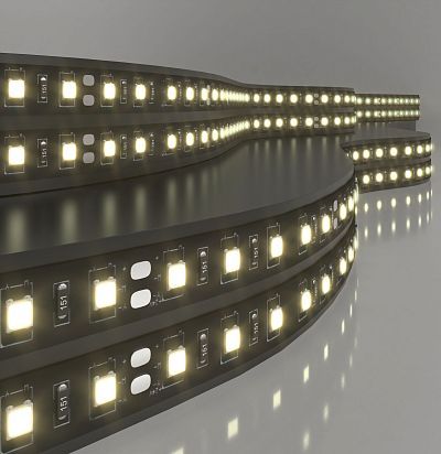 Светодиодная лента Лента светодиодная 24V 14,4W 60Led 5050 IP20 тёплый белый, Black, 5м Elektrostandard Pro