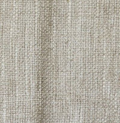 однотонная льняная ткань Arielli Cashew 