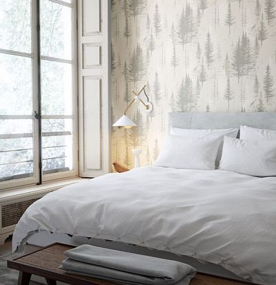 обои серые с елями EAR102 Khroma - 1