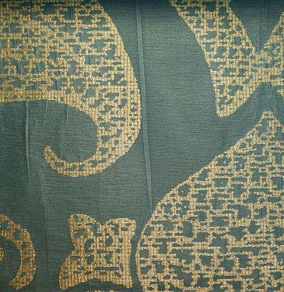 ткань для портьер с золотым узором Shirin 44 