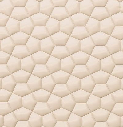 Стеганые обои бежево-перламутровые дизайн космос 20-007-024-20 