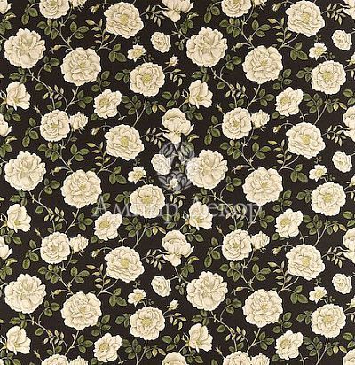 Английские ткани цветы розы DAPGRO-204 Sanderson