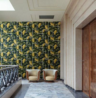 Обои со стилизованным виноградом FOL305 Khroma - 1