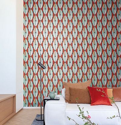 Обои с абстрактной геометрией OMB301 Khroma Zoom - 1