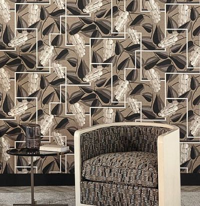 Обои со стилизованным виноградом FOL304 Khroma - 1