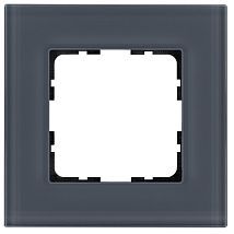 Фото: Рамка 1-постовая, стекло цвет Маренго- Ампир Декор