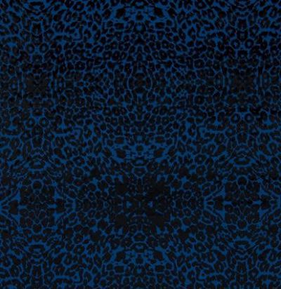 Бархатная ткань с леопардовым орнаментом FCL050/05 
