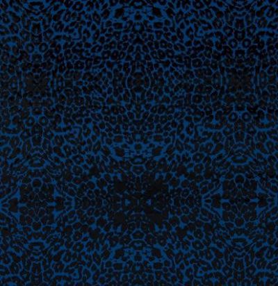 Бархатная ткань с леопардовым орнаментом FCL050/05 