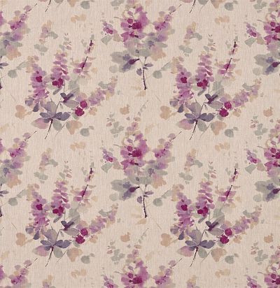 Портьера из Англии 226289 Delphiniums Grape Sanderson