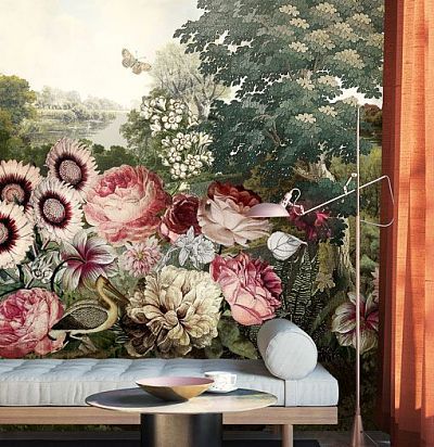 Панно с Лесным пейзажем и цветами DGKEN2011 Khroma