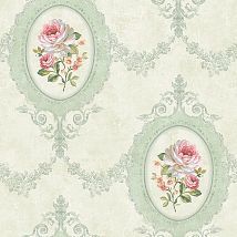 Фото: Обои с рисунком FL 91704- Ампир Декор