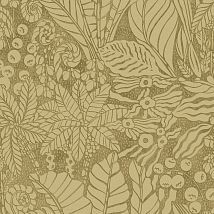 Фото: Обои современные листья ягоды цветы YSA102- Ампир Декор