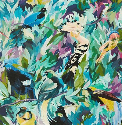 Акцентные обои 112763 Harlequin