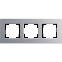 Фото: Рамка 3-постовая, алюминий- Ампир Декор