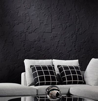 обои черные рельефные 43501 ARTE - 1