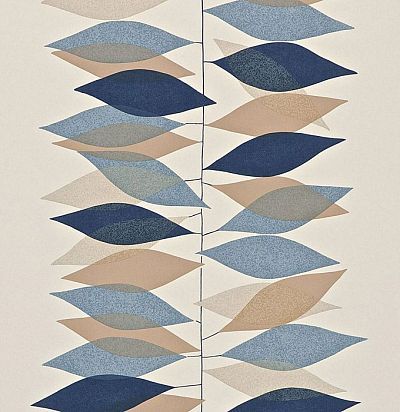 Обои стилизованные листья 210230 Sanderson