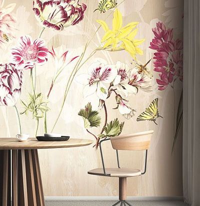 Панно с крупными цветами DG2ELI1011 Khroma - 1