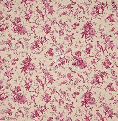 Английские ткани цветы птицы DPEMPI204 Sanderson