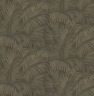 Темные виниловые обои с растительным узором 75203 ARTE