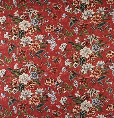 английский принт с традиционными букетами цветов F4038/04 Colefax and Fowler