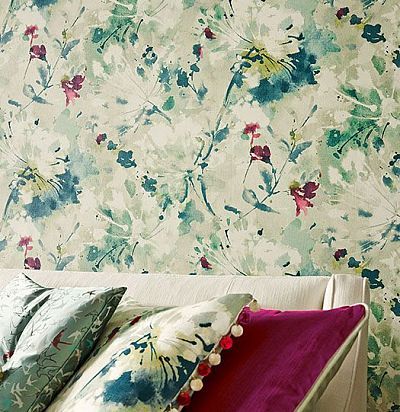 обои акварельные цветы 213023 Sanderson - 1