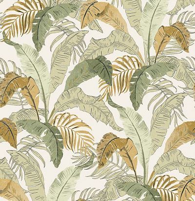 Обои современные дизайнерские крупные  листья пальмы LOT004 Khroma Zoom