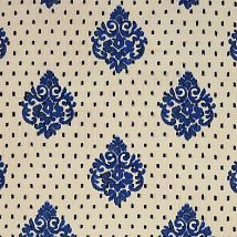 Фото: Ткань из хлопка 4883-02 Kadi Ciel- Ампир Декор