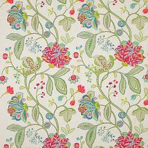 Фото: Портьерная ткань с яркой вышивкой 04843/01- Ампир Декор