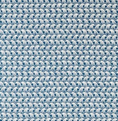 Ткань современная дизайнерская бушующие волны 121041 Scion