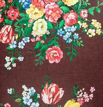 Обои с яркими цветами на темном фоне 341043  - 2