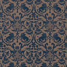 Фото: Портьера из Англии 332693 Landseer Prussian Blue- Ампир Декор