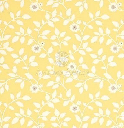 Желтые обои с цветочным узором BW45046/6 GP&JBaker