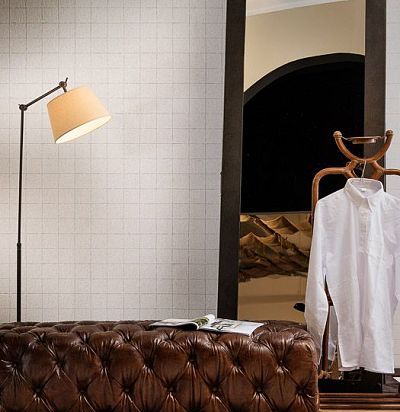 обои белые клетчатые 12071 ARTE - 1