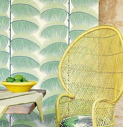 обои с листьями пальмы 213367 Sanderson - 2