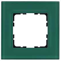 Фото: Рамка 1-постовая, стекло цвет Лазурный- Ампир Декор