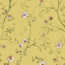 Фото: Обои рулонные цветочные кусты SUM204- Ампир Декор