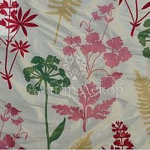 Фото: шелковая ткань с листьями 10437-41- Ампир Декор