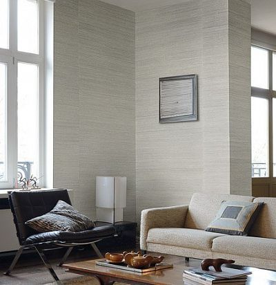 обои однотонные с сизалевыми волокнами JUA323 Omexco - 1