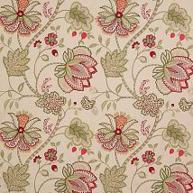 Фото: Портьерная ткань с вышитым узором F4102/01- Ампир Декор