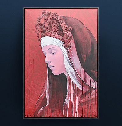 Постер «Ожидание» 50 х 70 см с рамкой Mallers