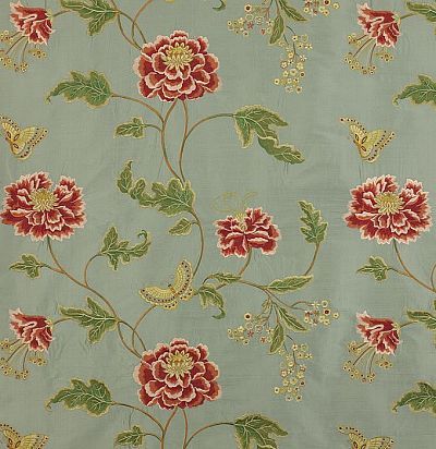 Портьерная ткань с вышивкой F3302/03 Colefax and Fowler