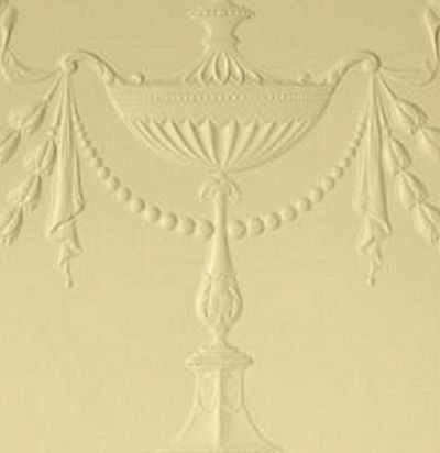 Рельефное стеновое покрытие (бордюр) Lincrusta  RD1955 Adam Lincrusta