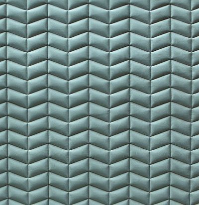 Стеганые обои  зеленовато-голубые дизайн Модерн вертикальный 20-016-115-20 