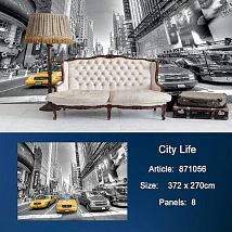 Фото: Обои KT Exclusive Metropolis 871056 City Life- Ампир Декор