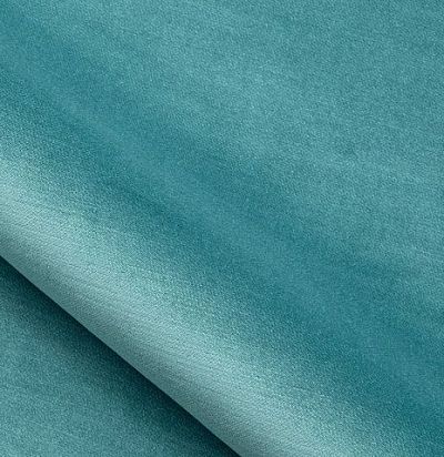 10698.68 Velours Calder Tourquoise Algue Французская ткань Nobilis