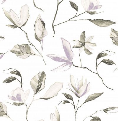 Обои с крупными  цветами ZEN005 Khroma Zoom