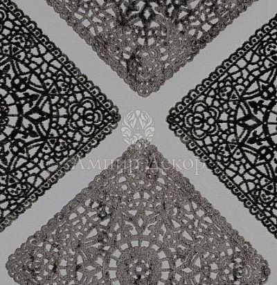 ткань с флоком, ромбами 10298.88 Nobilis